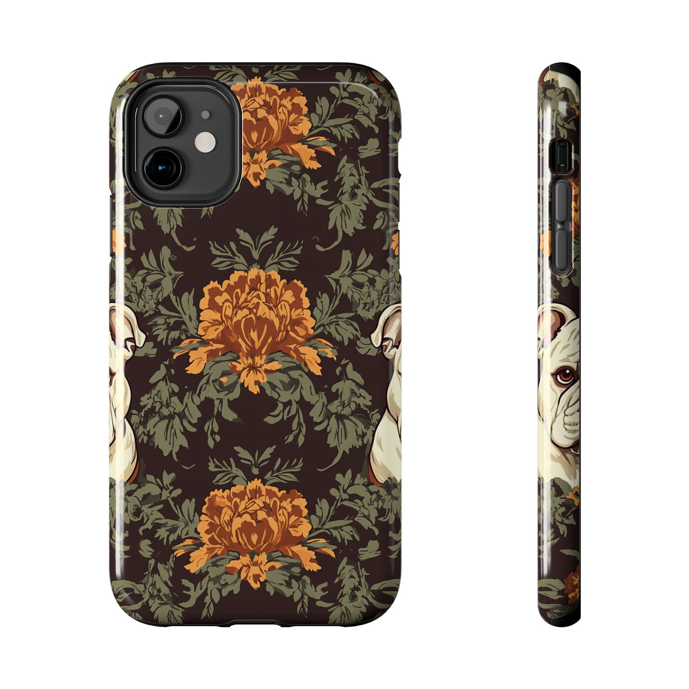 Chocolate Majesty Bulldogs Phone Case