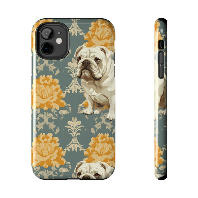 Baroque Blooms Bulldog Phone Case