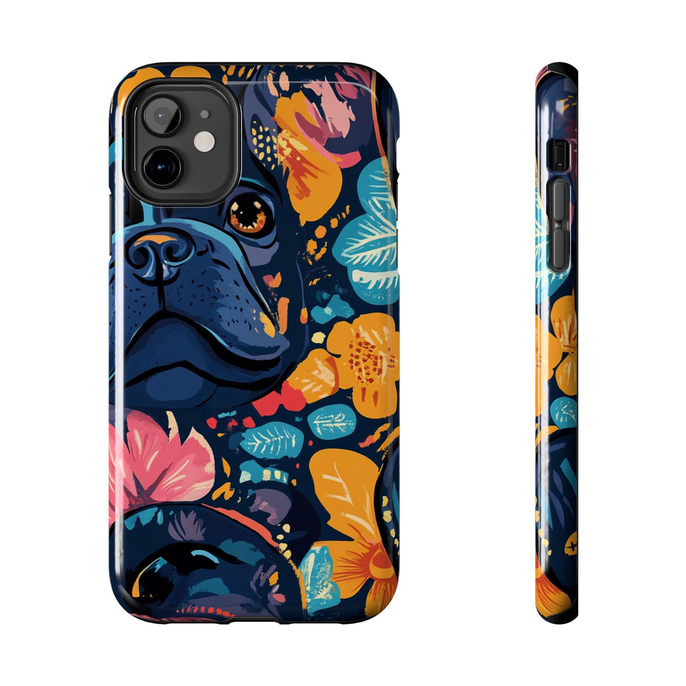 Tropical Twilight Frenchies Phone Case