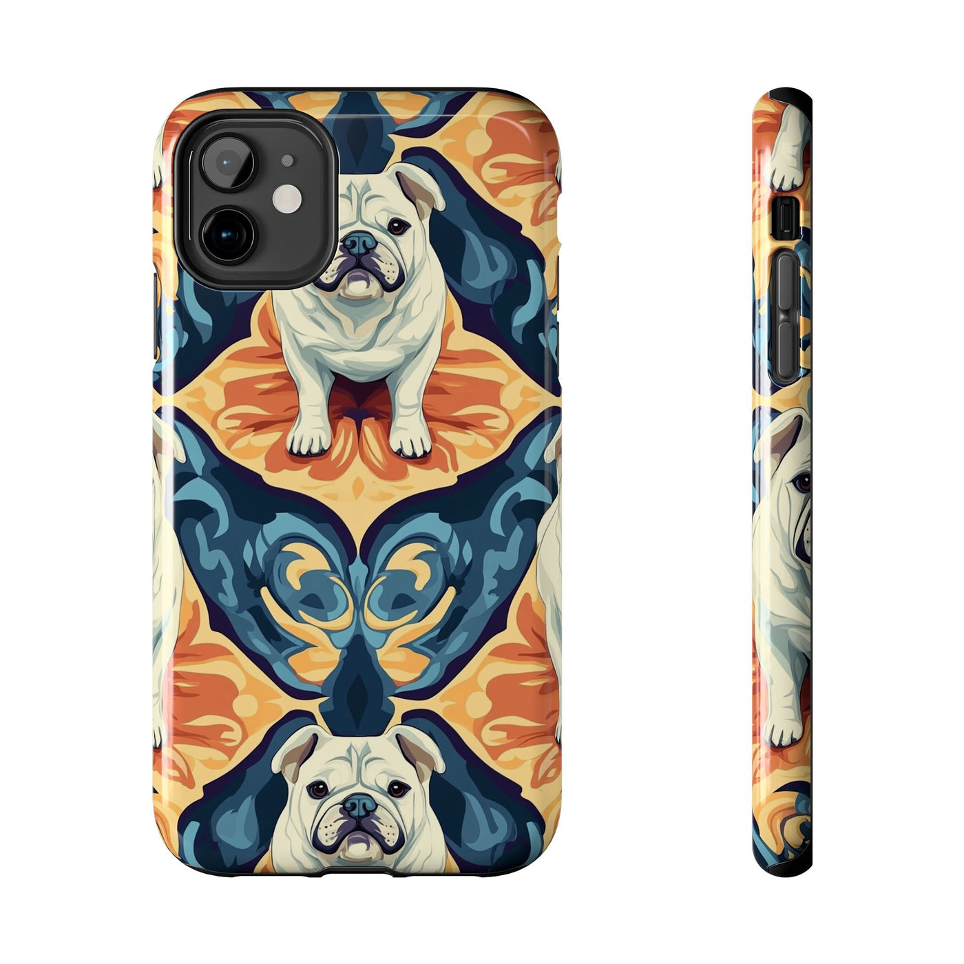 Gilded Majesty Bulldogs Phone Case