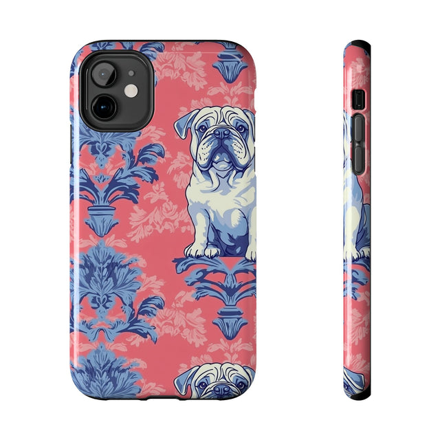 Royal Damask Bulldogs Phone Case
