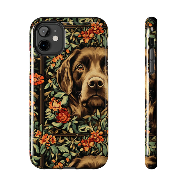 Charcoal Tapestry Labs Phone Case