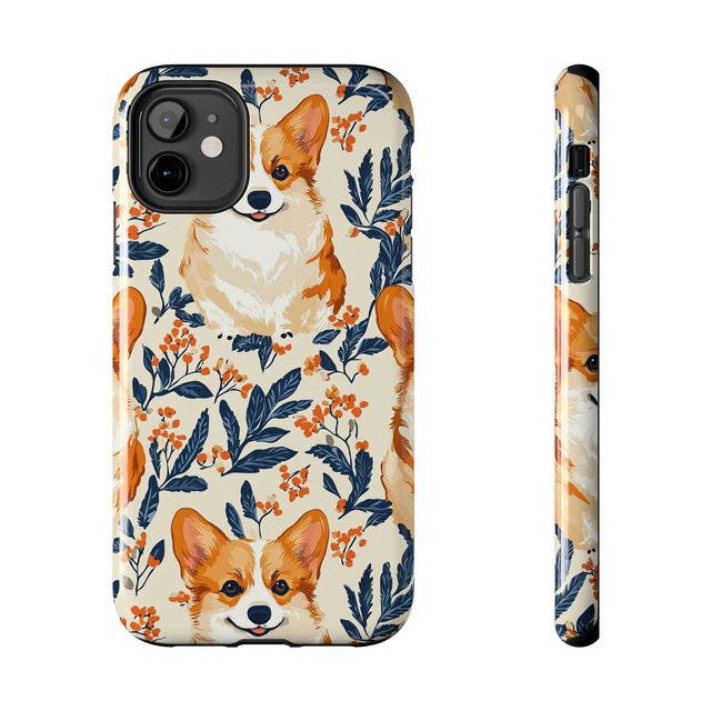 Autumn Reverie Corgis Phone Case