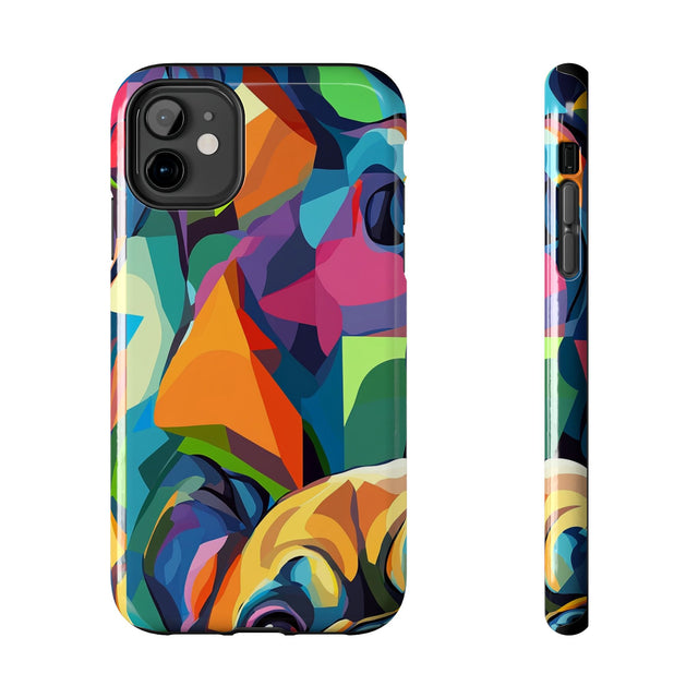 Electric Kaleidoscope Frenchies Phone Case