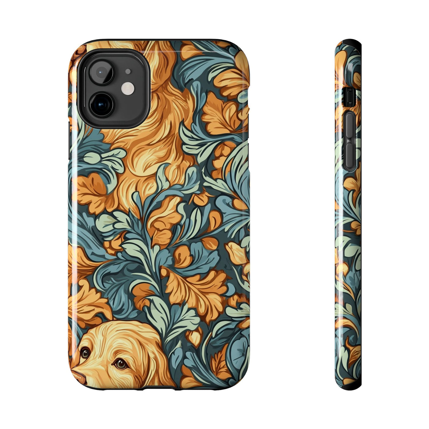 Golden Autumn Tapestry Phone Case