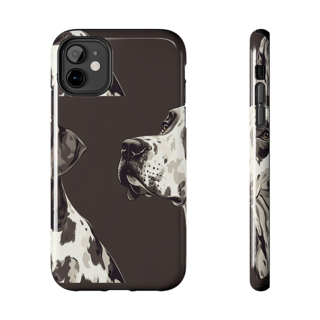 Sepia Shadows Danes Phone Case