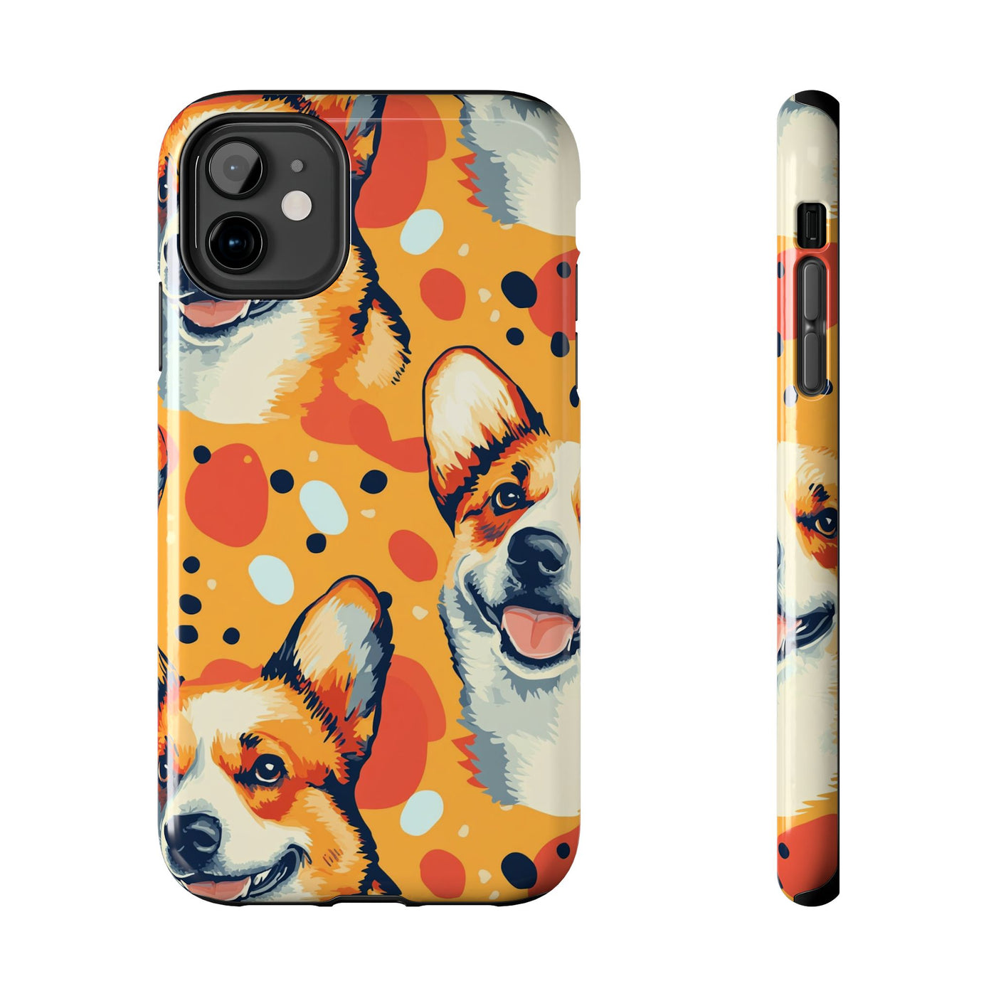 Sunset Celebration Corgis Phone Case