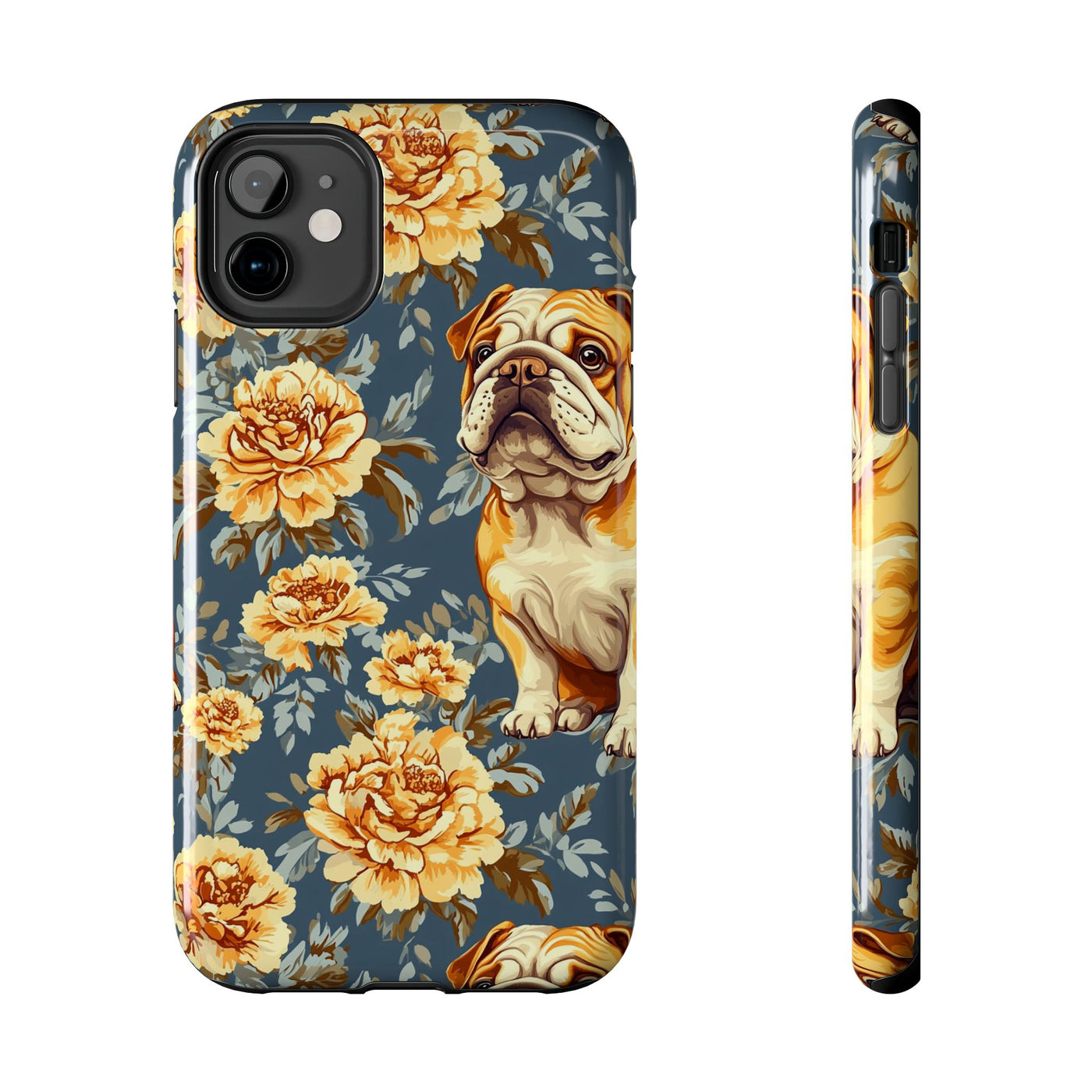 Victorian Rose Garden Bulldogs Phone Case