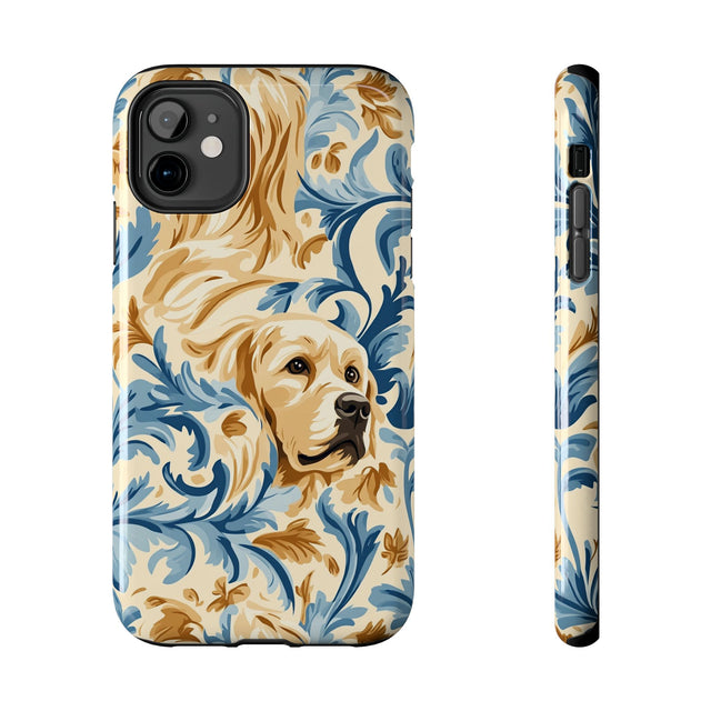Baroque Golden Waves Phone Case
