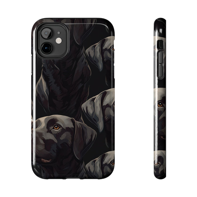 Chocolate Velvet Labradors Phone Case