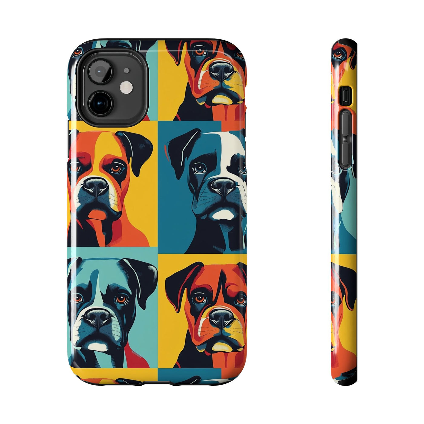 Turquoise Burst Boxer Brigade Phone Case