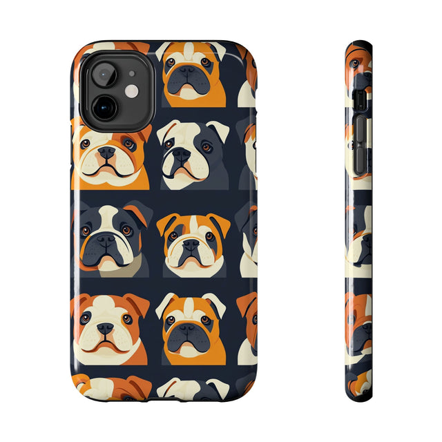Bulldog Portrait Gallery Phone Case