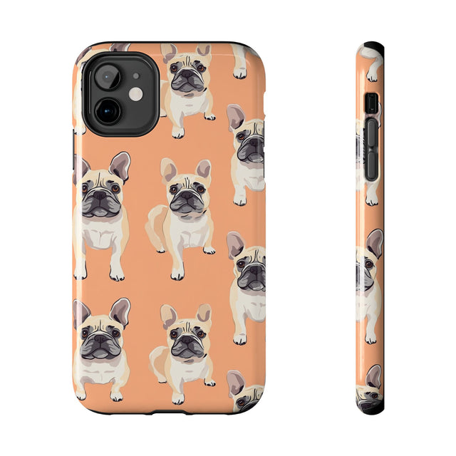 Peachy Keen Frenchies Phone Case