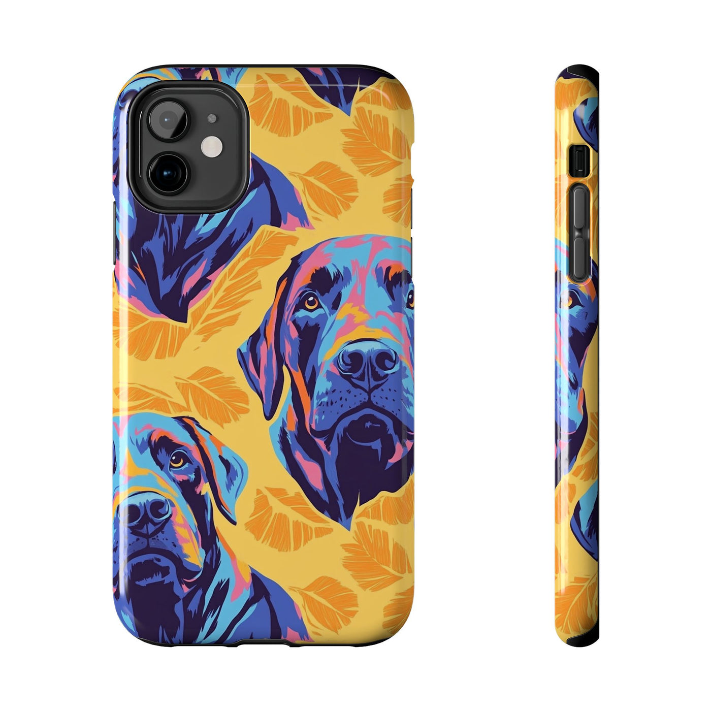 Citrus Pop Labradors Phone Case