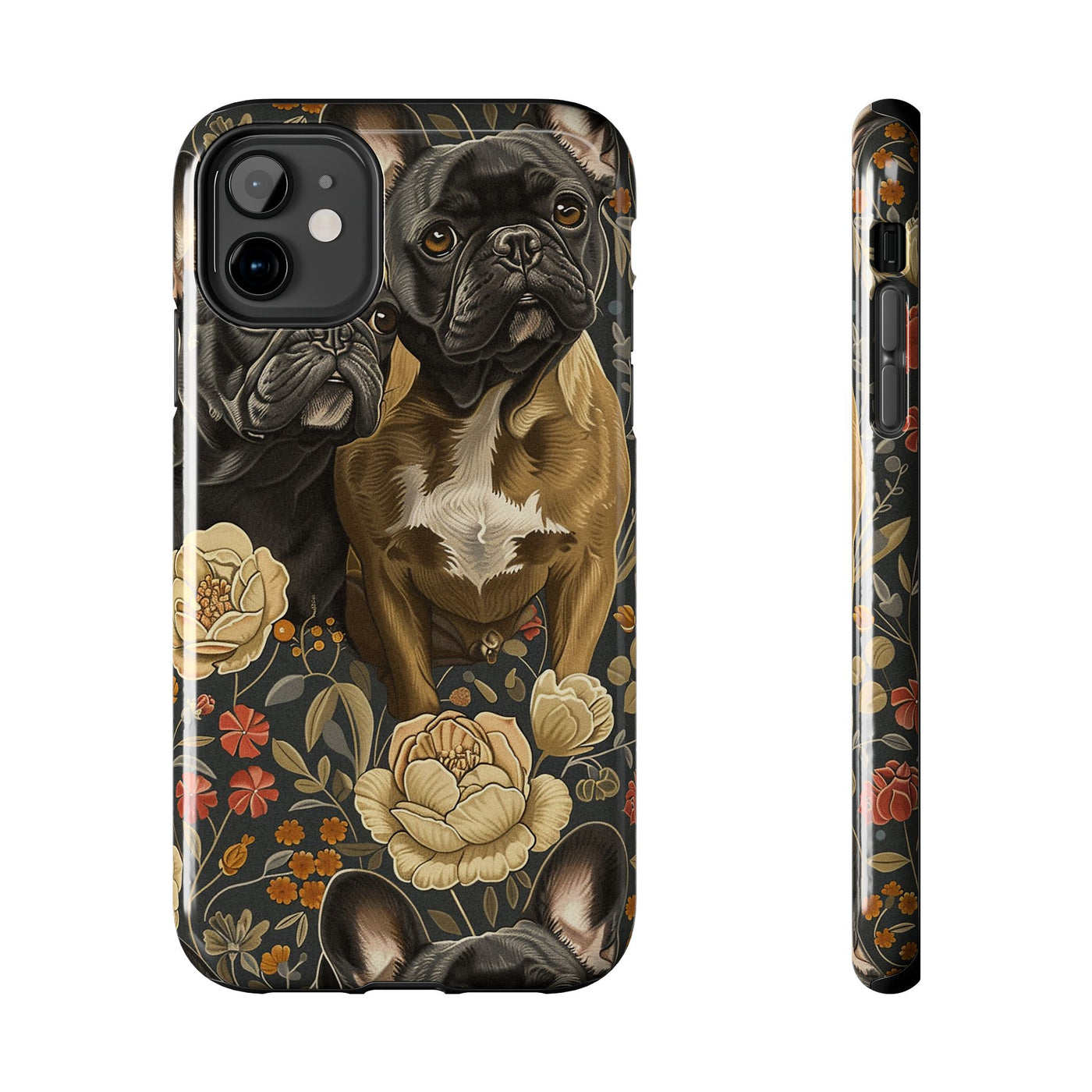 Botanical Courtship Frenchies Phone Case