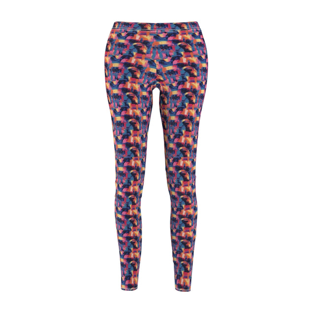 Abstract Expressionist Boxers Leggings