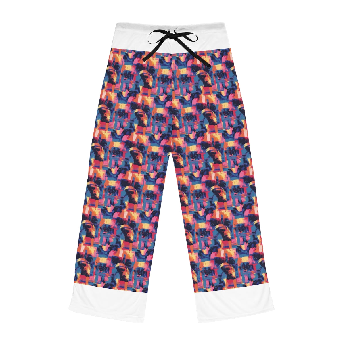 Abstract Expressionist Boxers Pajama Pants