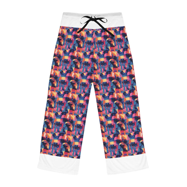 Abstract Expressionist Boxers Pajama Pants