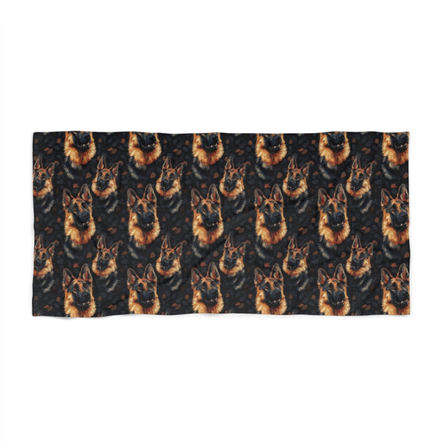 Amber Shadow Shepherds Beach Towel