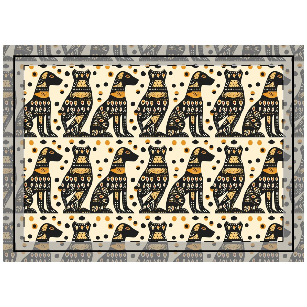 Ancient Amber Labradors Throw Pillow