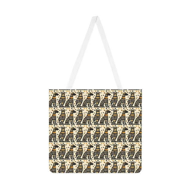 Ancient Amber Labradors Tote Bag