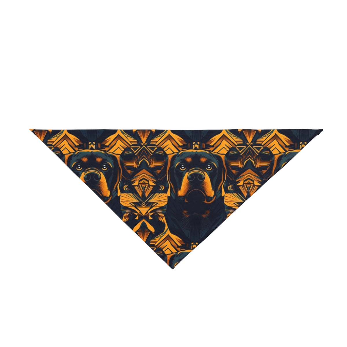 Art Deco Rottweiler Royalty Pet Bandana