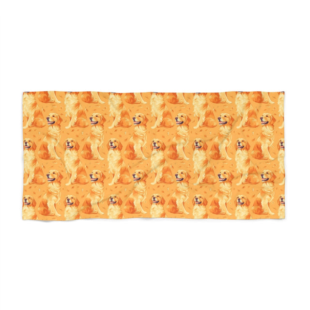 Autumn Bliss Goldens Beach Towel