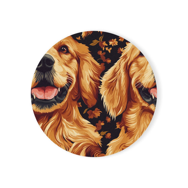 Autumn Bliss Retrievers Coasters