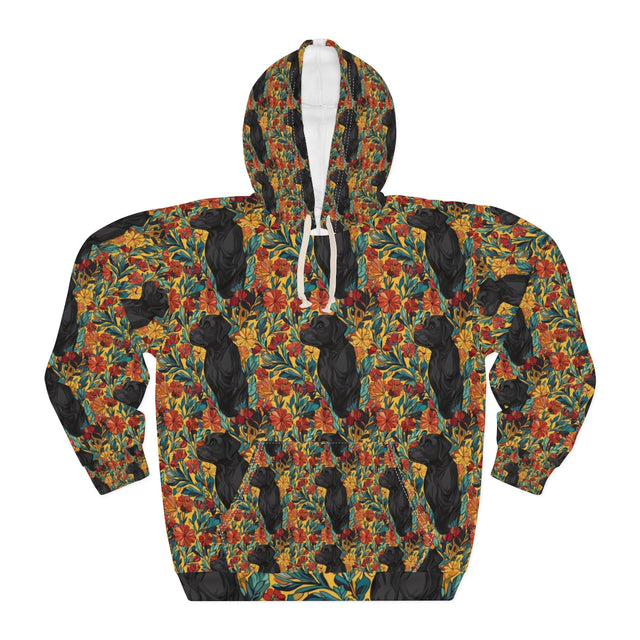 Autumn Bloom Labrador Hoodie