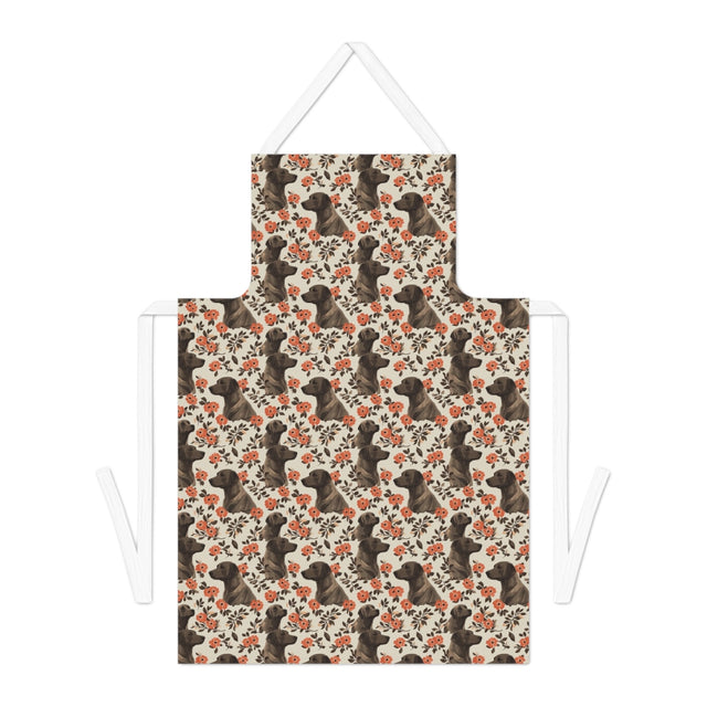Autumn Bloom Labradors Apron
