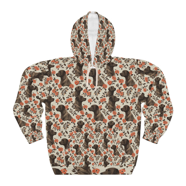 Autumn Bloom Labradors Hoodie