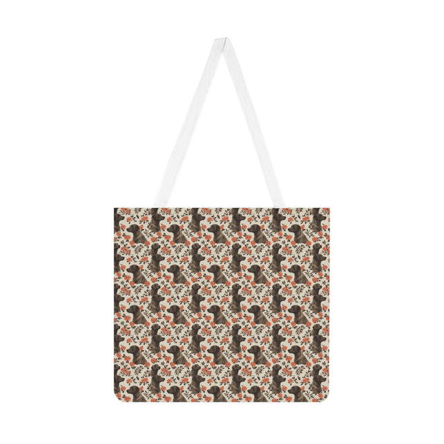 Autumn Bloom Labradors Tote Bag