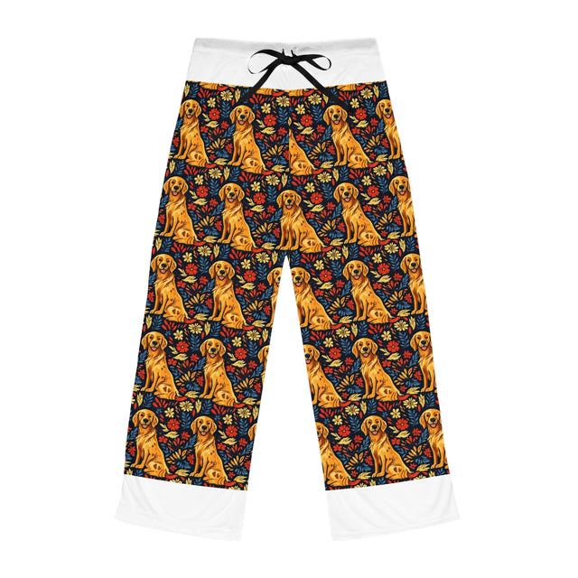 Autumn Bloom Retrievers Pajama Pants