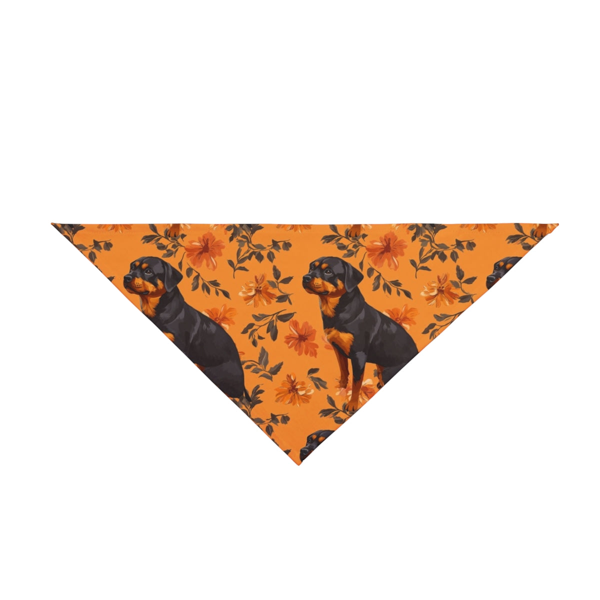 Autumn Bloom Rottweilers Pet Bandana