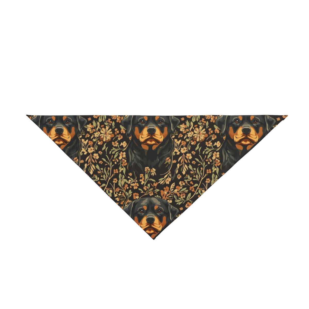 Autumn Blooms Rottweiler Pet Bandana