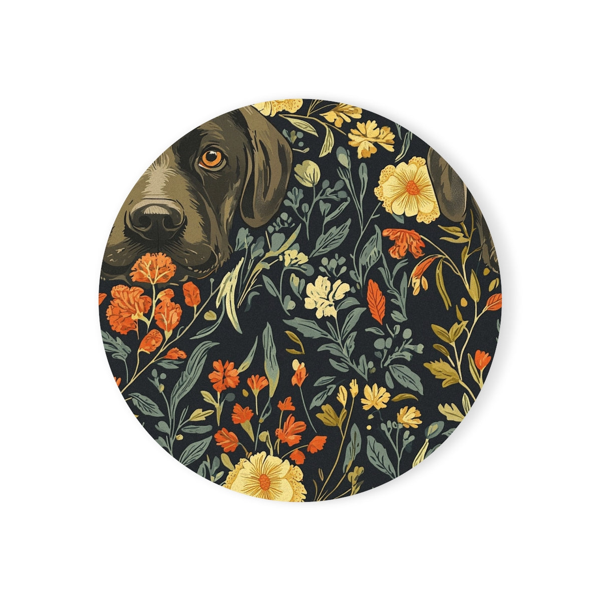 Autumn Botanicals Lab Coasters