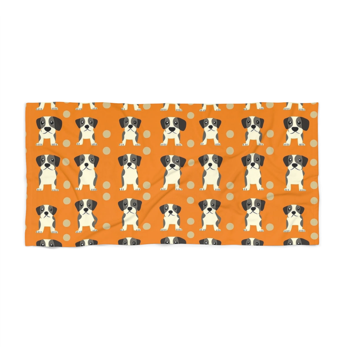Autumn Boxer Brigade Beach Towel