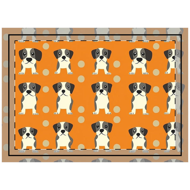 Autumn Boxer Brigade Throw Pillow