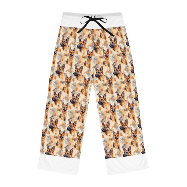 Autumn Brushstrokes Pajama Pants