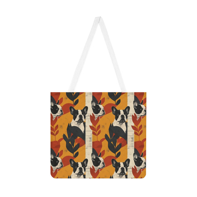 Autumn Collage Frenchies Tote Bag