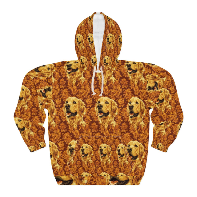 Autumn Damask Goldens Hoodie