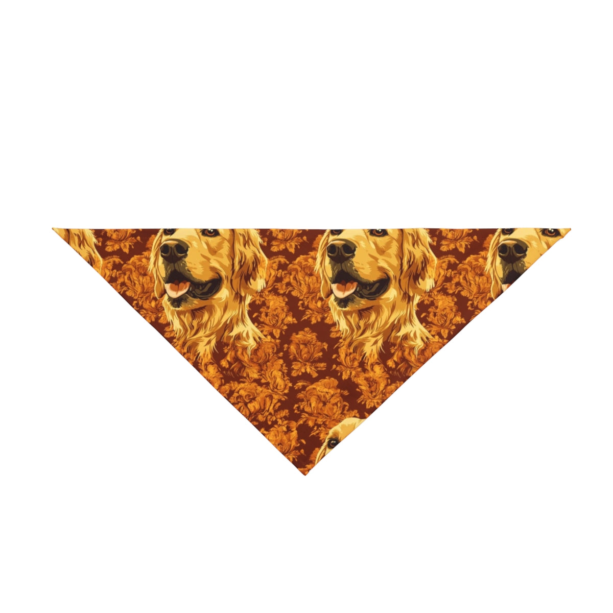 Autumn Damask Goldens Pet Bandana