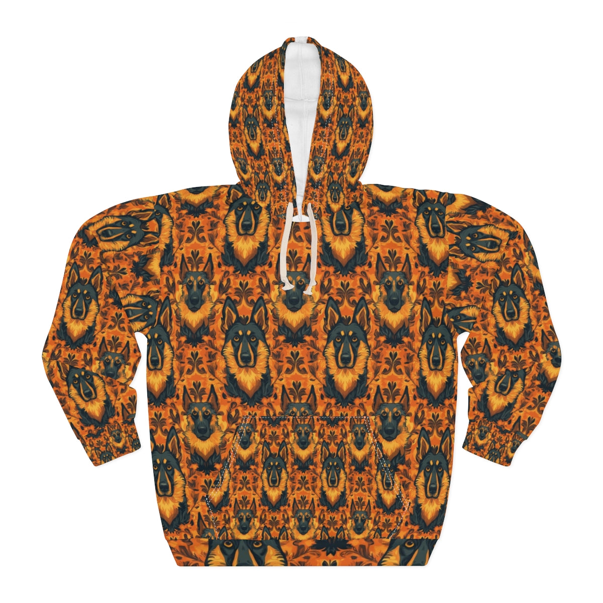 Autumn Damask Shepherds Hoodie