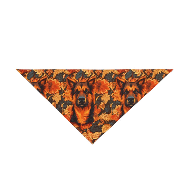 Autumn Flame Shepherds Pet Bandana