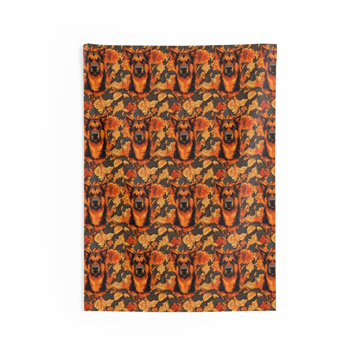 Autumn Flame Shepherds Wall Tapestry