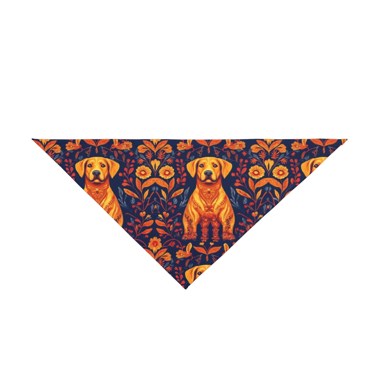 Autumn Folk Tale Labrador Pet Bandana