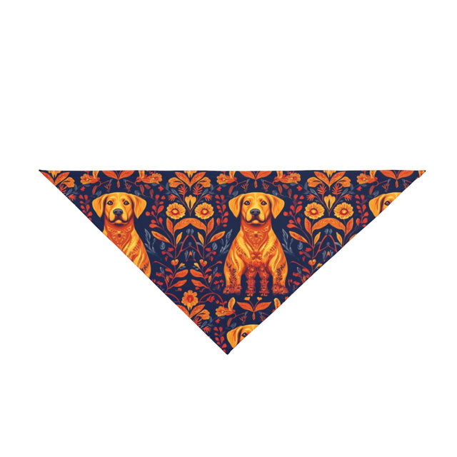 Autumn Folk Tale Labrador Pet Bandana