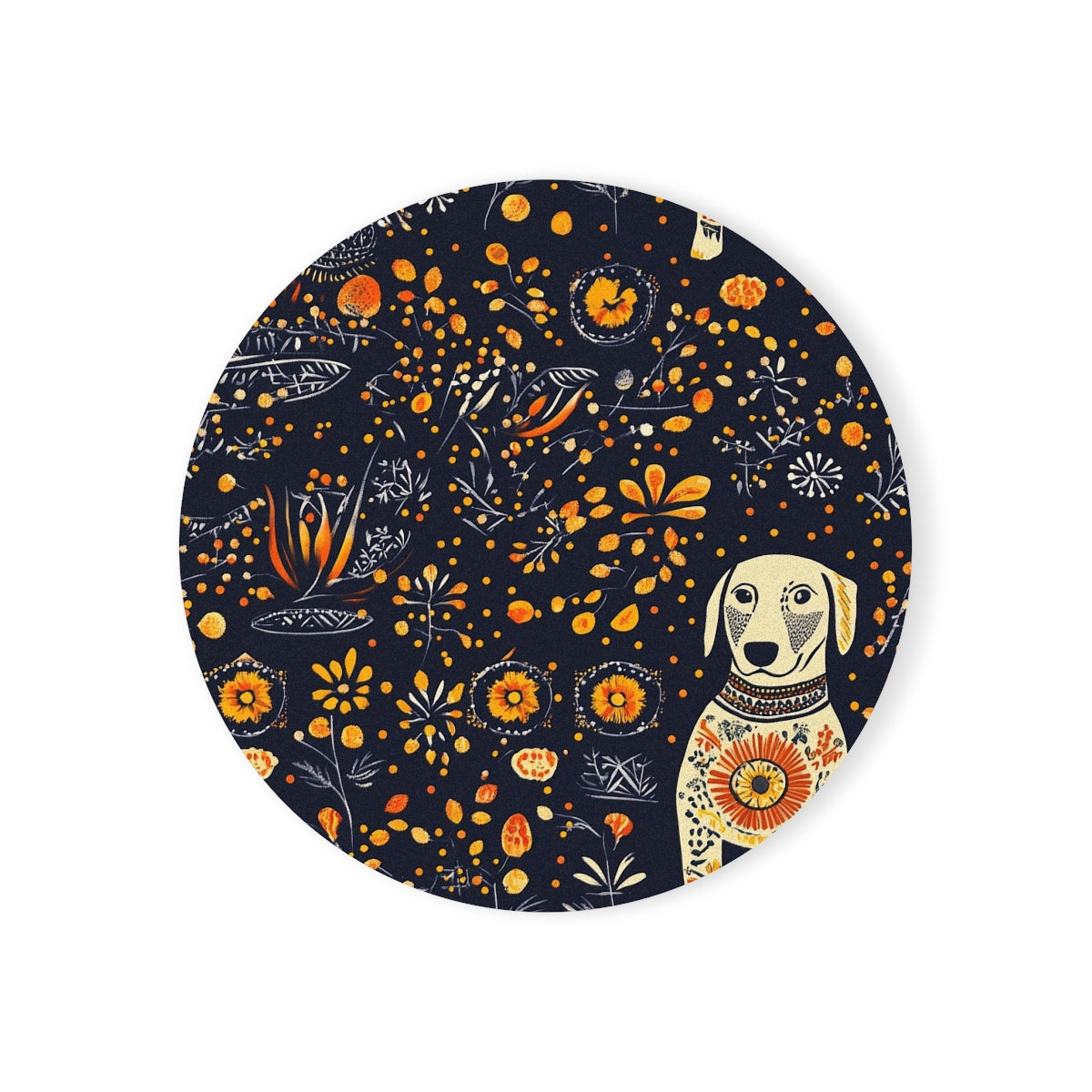 Autumn Folk Tale Labradors Coasters