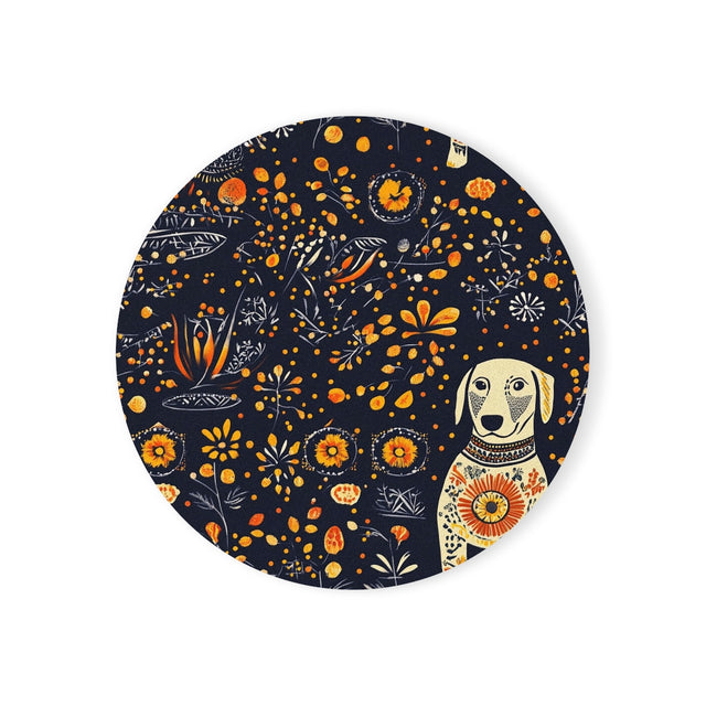 Autumn Folk Tale Labradors Coasters