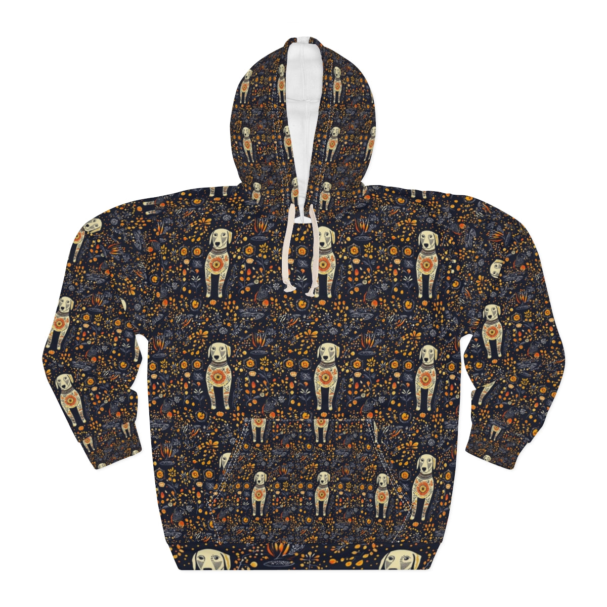 Autumn Folk Tale Labradors Hoodie